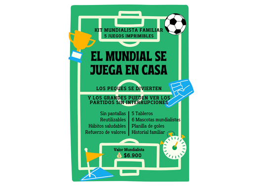 KIT EL MUNDIAL SE JUEGA EN CASA